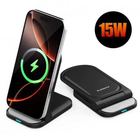 플레오맥스 PM-FC15 접이식 15W 고속 무선 충전기 #3