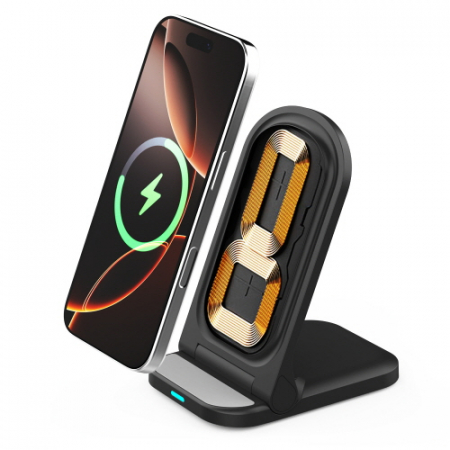 플레오맥스 PM-FC15 접이식 15W 고속 무선 충전기 #7