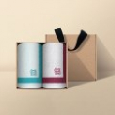 [송월타월] 스윗홈35 고리 핸드타올 2매 크라프트세트