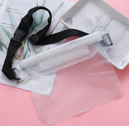 PVC 방수팩 힙색 물놀이 투명 크로스가방 #3