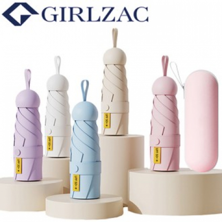 걸작 UV차단 6살대 초경량 5단파우치 암막코팅 양우산 // 칼라인쇄 가능 #2