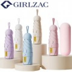 걸작 UV차단 6살대 초경량 5단파우치 암막코팅 양우산 // 칼라인쇄 가능