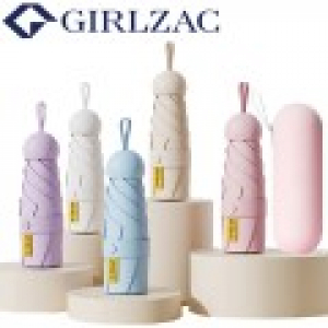 걸작 UV차단 6살대 초경량 5단파우치 암막코팅 양우산 // 칼라인쇄 가능