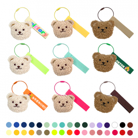 주문 제작 인형 하드링 네임택 백꾸 캐리어 키링 열쇠고리 네임텍 #4