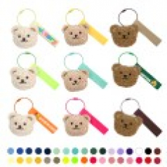 주문 제작 인형 하드링 네임택 백꾸 캐리어 키링 열쇠고리 네임텍