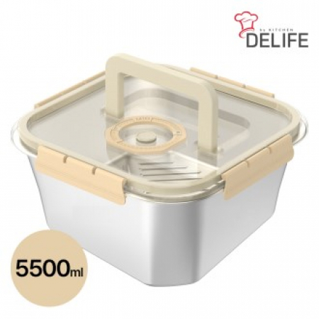 디라이프 DLA-CL5500ml 셰프앤락 밀폐 용기 5500ml #2