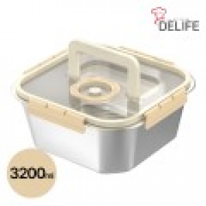 디라이프 셰프앤락 밀폐 용기 3200ml