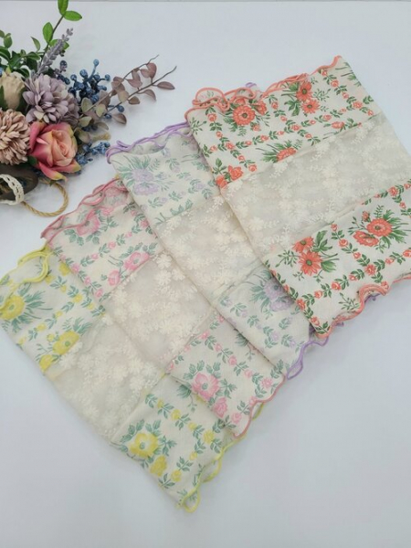 봄 나드리 레이스 스카프 #4