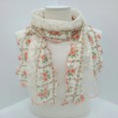 봄 나드리 레이스 스카프