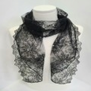 비비안 레이스 스카프