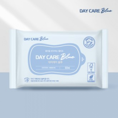 FSC인증생분해원단 생분해물티슈 10매엠보 60g #2