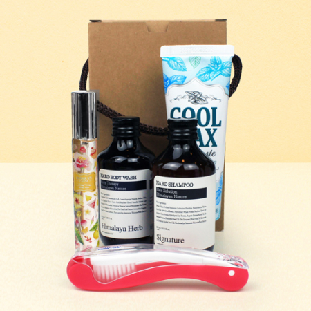 나드 샴푸+바디워시+부케가르니 바디미스트+크리오 쿨맥스치약+고급형 접이식 칫솔 #3