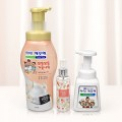 아이깨끗해 보들보들 거품샤워 바디워시 700g + 부케가르니 바디미스트 80ml + 주방전용 키친 아이깨끗해