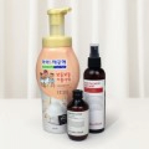 아이깨끗해 보들보들 거품샤워 바디워시 700g + 나드 바디미스트 200ml + 나드 바디로션