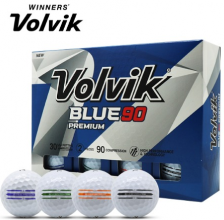 볼빅 블루90 프리미엄 12구 2PC 볼빅 골프공 12구 화이트 #3