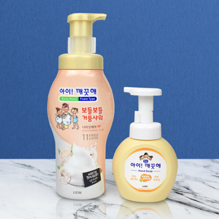 아이깨끗해 보들보들 거품샤워 바디워시 700g + 핸드워시 250ml #3