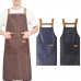 작은이미지: 스트라이프 카페앞치마 방수앞치마 바리스타앞치마 미용실앞치마 #3