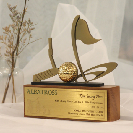 금속트로피 원목트로피 TB-708 #3