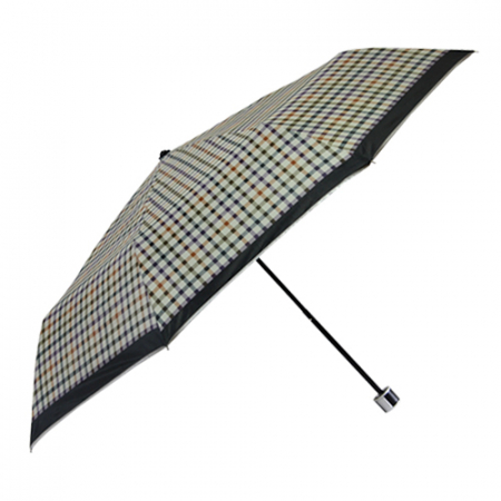 발렌타인 55x8 체크 실버 3단 우산 #5