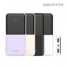 스마텍 STPB-QB1 PD 20W 10000mAh 3포트 고속 충전 보조배터리