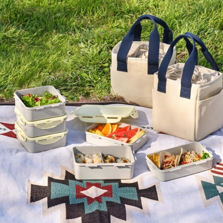 락앤락 데일리코튼찬합세트, 정사각형 3단 #3