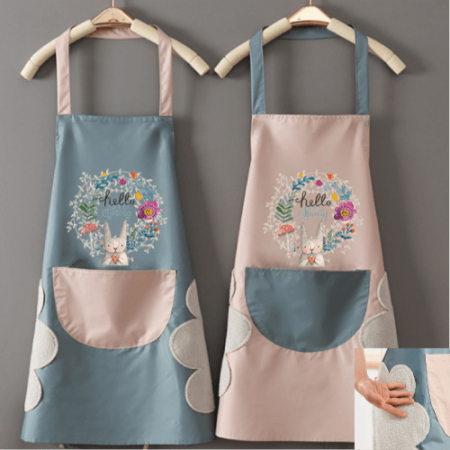 다용도 앞치마 토끼앞치마 어린이집앞치마 주방용앞치마 행주 앞치마 유치원앞치마 #2