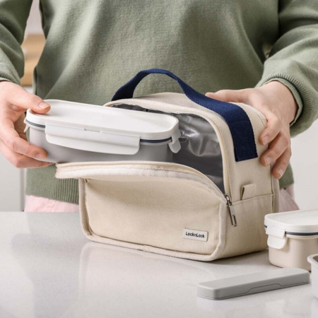 락앤락 데일리코튼도시락세트, 직사각2단 #4