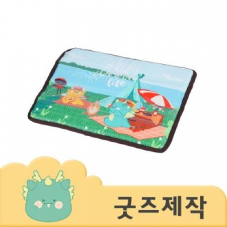 ZA513 [커스텀굿즈] 풀오버인쇄 컴팩트 보관주머니 야외 방석 40*31 (박스제작가능) #2