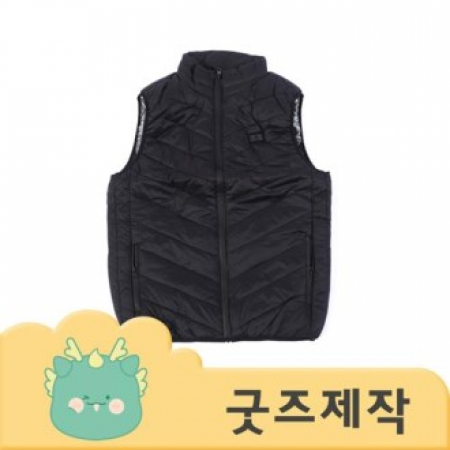 ZA490 [커스텀굿즈] 풀오버인쇄 핫워커 다운 코튼 11패드 발열조끼 (박스제작가능) #2