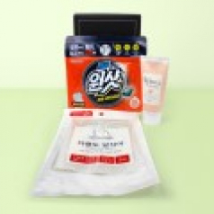 슈가버블 버블원샷 캡슐세제 10매입 + 과일나라 핸드크림 + 다용도앞치마 2매입