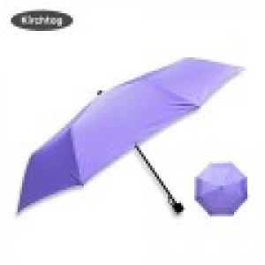 키르히탁 3단 무지 폰지우산 보라