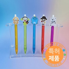 스와프 아크릴캐릭터 파스텔캔디볼펜