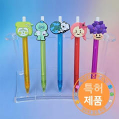 스와프 pvc캐릭터 파스텔캔디볼펜