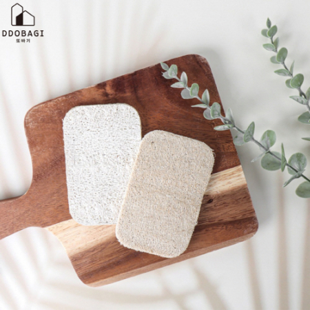 제로웨이스트 천연 사각수세미 10P #4