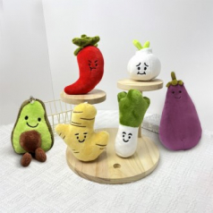 마이픽 야채 인형 키링 4종 // OPP 랜덤발송