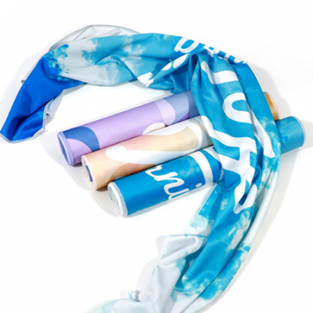 건식 아이스 쿨타올 쿨링타올 제작 // 전사인쇄 #2