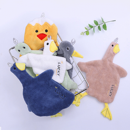 오리 극세사 핸드타올 핸드타월 행주타올 극세사행주 극세사타올 #7