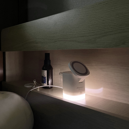 파인큐브 무드등 3in1 고속 무선충전 거치대 CUBE-10 #3