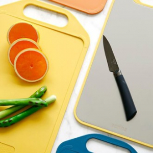 리버서블 스테인리스 향균도마 양면도마 대형 24x40cm