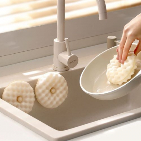 크림베이글 수세미 #4