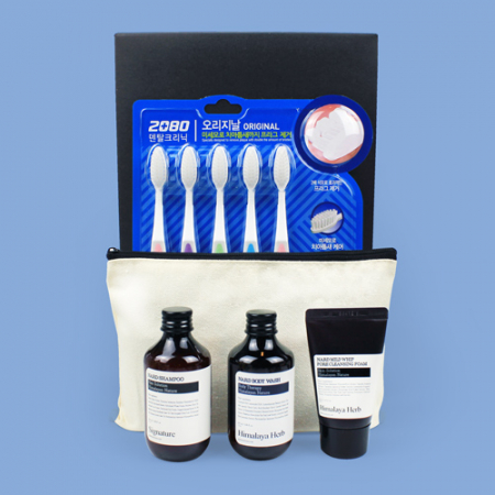 나드샴푸 폼클렌징 바디워시 2080 칫솔5입 세트 #2