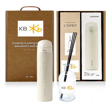 레스쁘리 고급 우유병 디퓨저세트 LL, 디퓨저 베이직 150ml + 텀블러 락앤락 슬림핏 원터치 #4