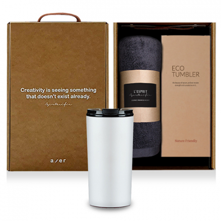 레스쁘리 고급 슈어텀블러 세트 F, 텀블러 + 타올 #3