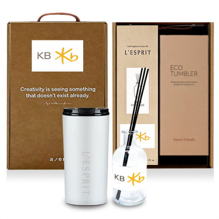 레스쁘리 고급 슈어텀블러 세트 A, 텀블러 + 디퓨저150ml #3