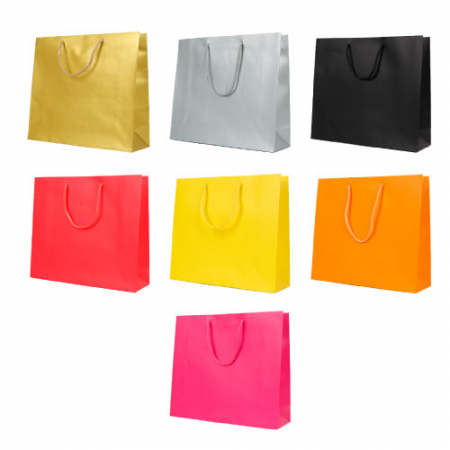 아베오 종이쇼핑백 기성 정3호 컬러시리즈 #4