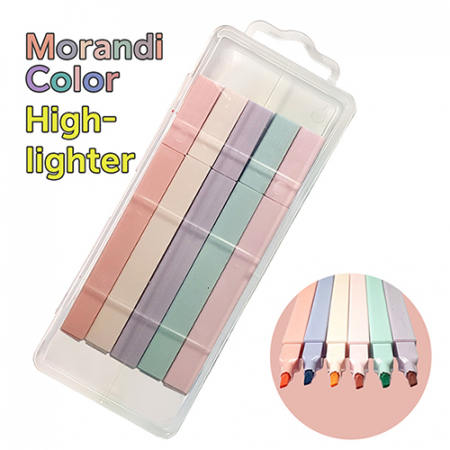모란디 칼라형광펜 5P세트 #2