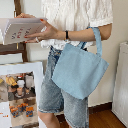 깜찍캔버스 미니심플리 무지 에코드링크백 12컬러 #3