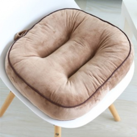 퍼프 스웨이드방석 겨울방석 방석 털방석 사무실 #2