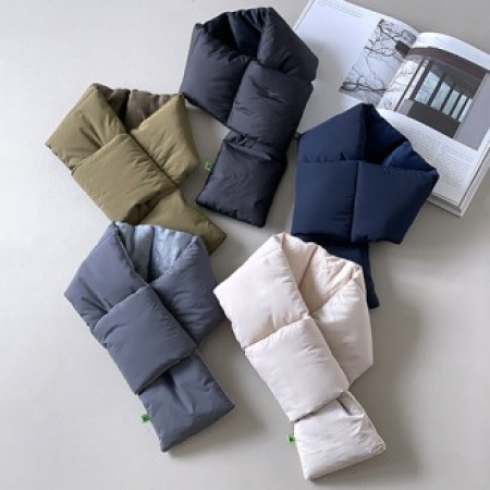 DYNN 남녀공용 초경량 휴대용 부드러운 기모 안감 방한 패딩 목도리 5컬러 #2