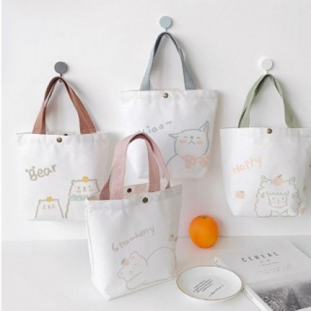 애니 파스텔동물미니 에코백 크로스 숄더 토드백 #2